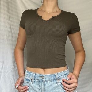 Wild Fable Green Top